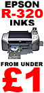 Epson R-320 Ink Carts from Under £1!